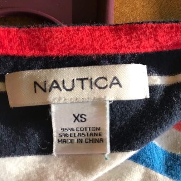 4/$20 - SALE Nautica Stripe Design Casual Dress - Picture 3 of 5